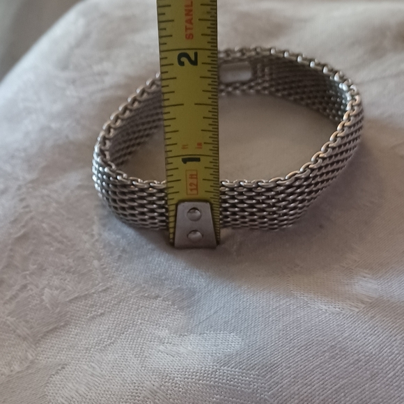 Tiffany & Co Somerset Mesh Bracelet, SS - Picture 10 of 11